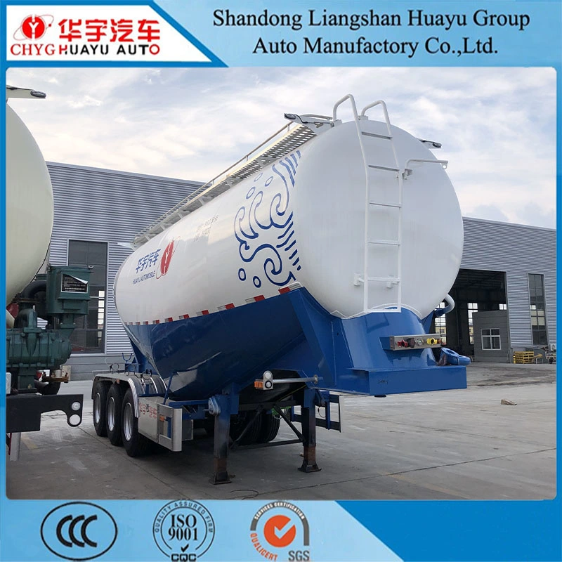 3axle/4axle Bulk Cement Tanker with Germany Engine /Compressor