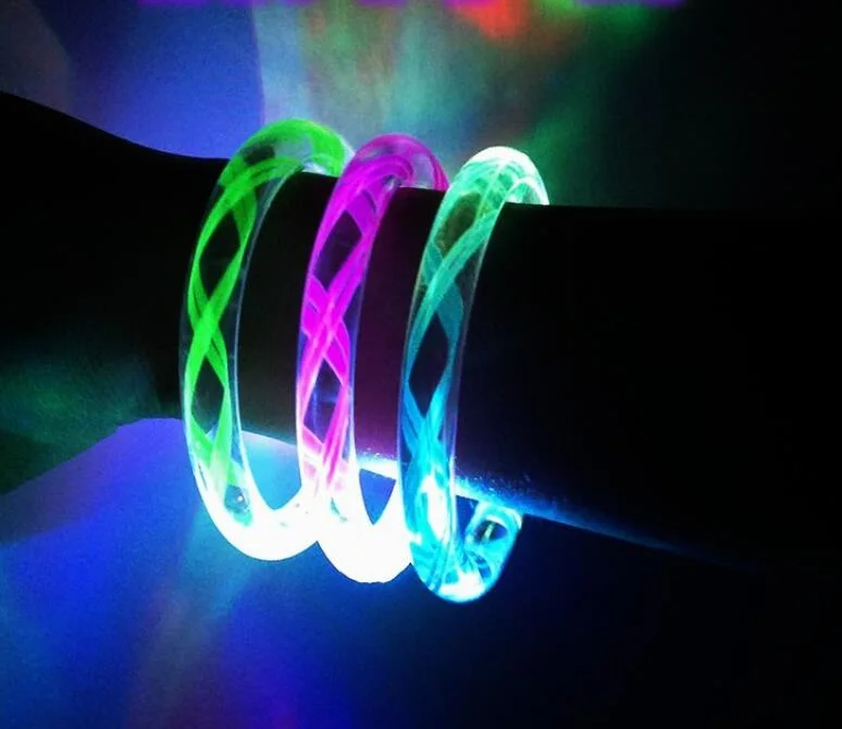 Glow LED Bracelet Wristband Light up LED Bracelet Bangle