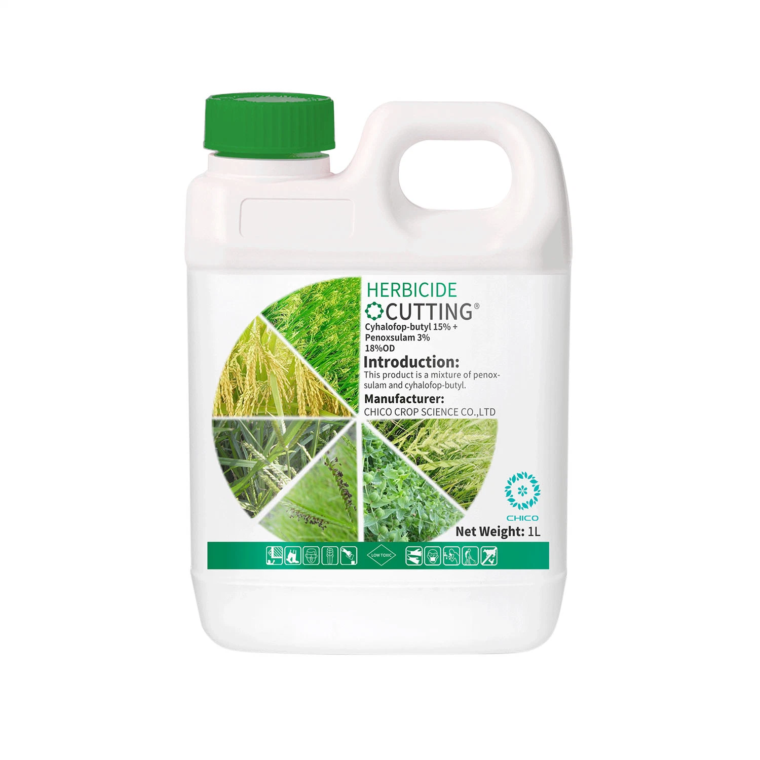 Cyhalofop-Butyl 15% + Penoxsulam 3% 18% Od Rice Field herbicide high safety