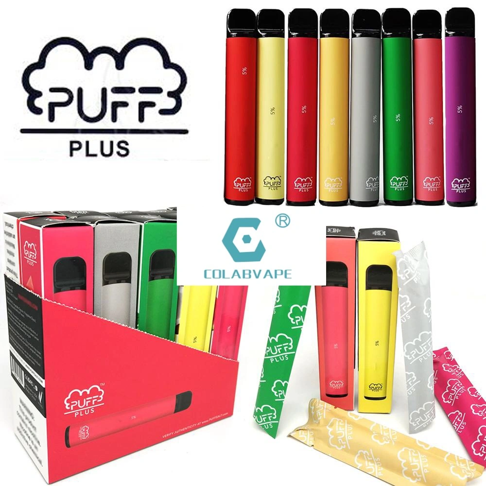 Hersteller Puff Bar Plus Einweggerät 60 Geschmacksrichtungen für wählen