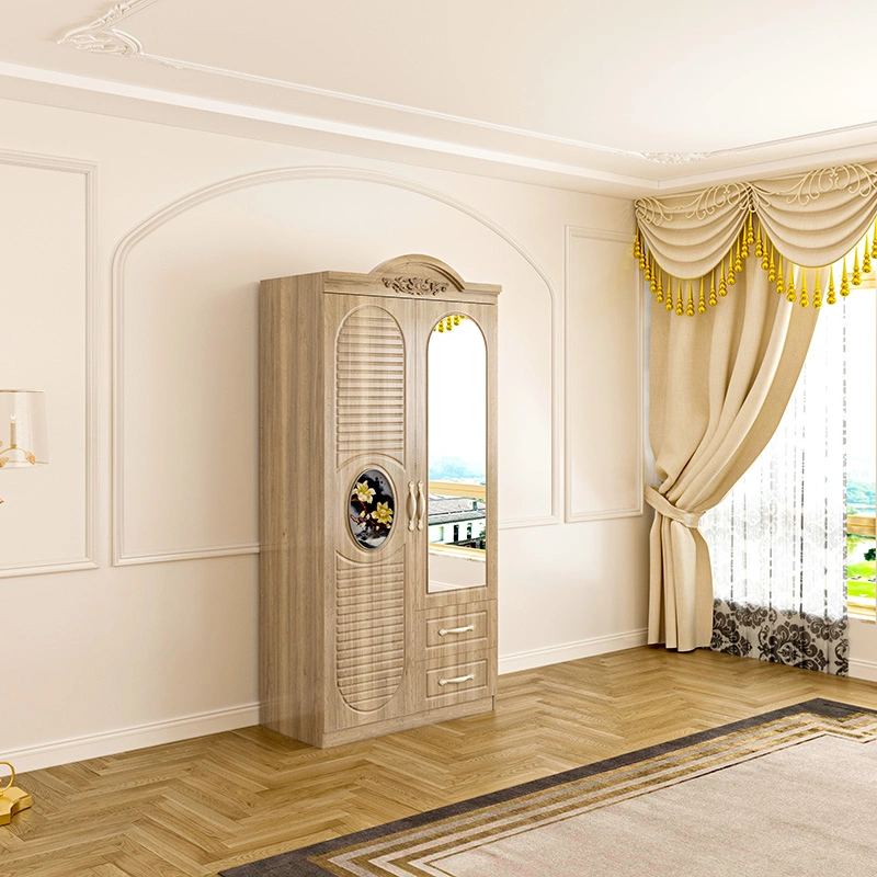 Bedroom Furniture Wardrobe Unit Wall Wardrobe Design 2 Door Walldrope Wardrobe Closet 800 mm Almirah Wardrobes