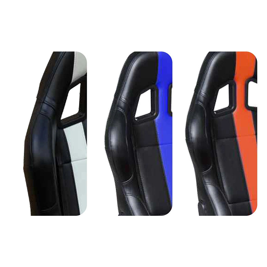 PVC Leather Single Adjustable Sport Racing Seat