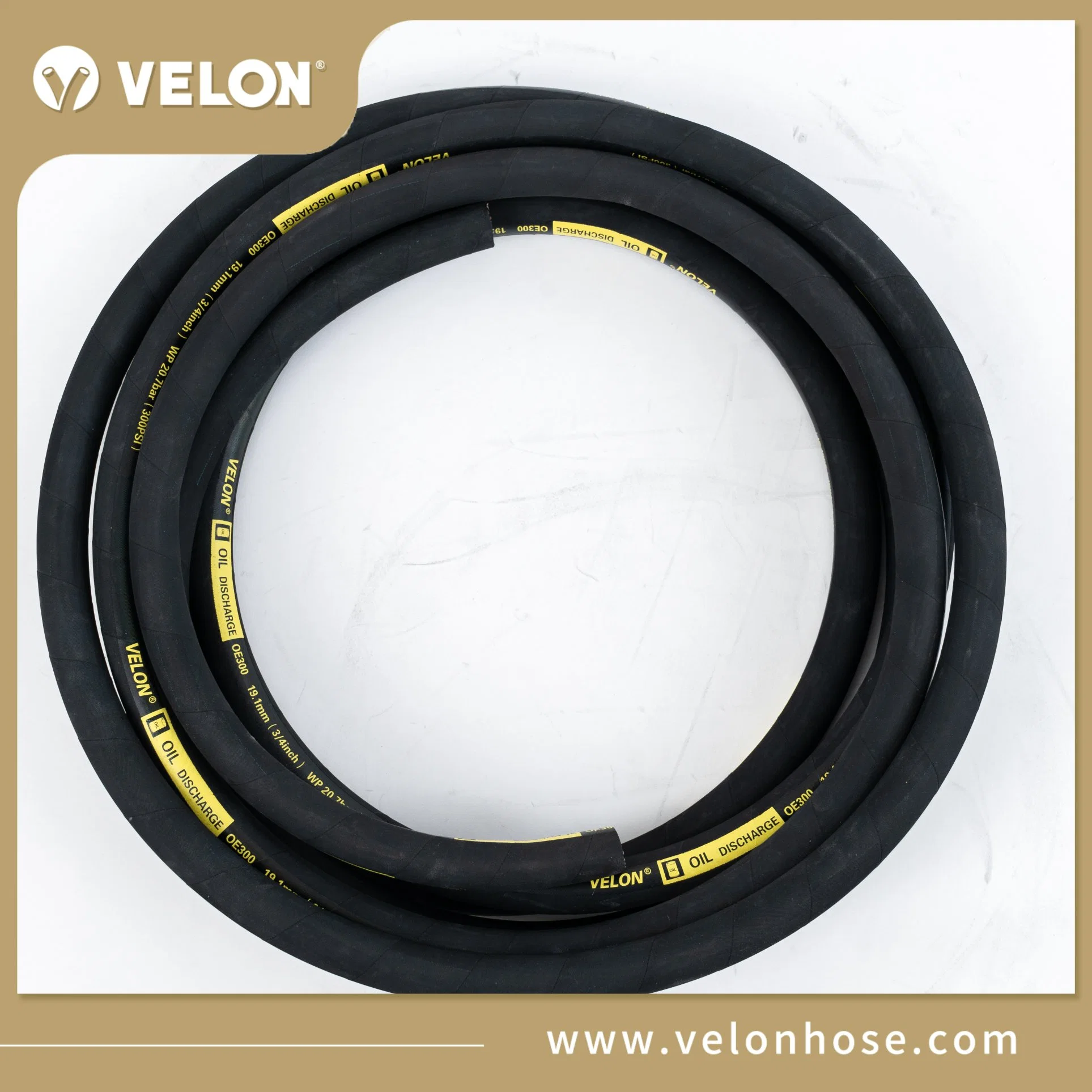 China High quality/High cost performance  Flexible Textile Reinforced Rubber Fuel Oil Petroleum Suction Delivery Hose with Helix Steel Wire