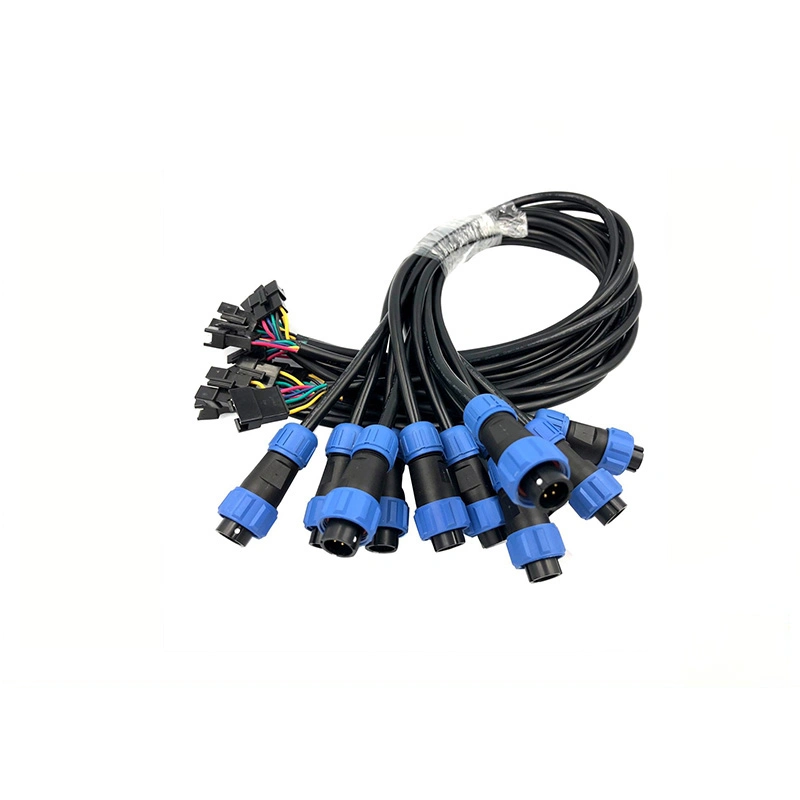 6.3 Straight Spring Tp250 Cable 1pin 4.8mm250 Soft Sheath SATA/ATA Connector Cable Wireharness