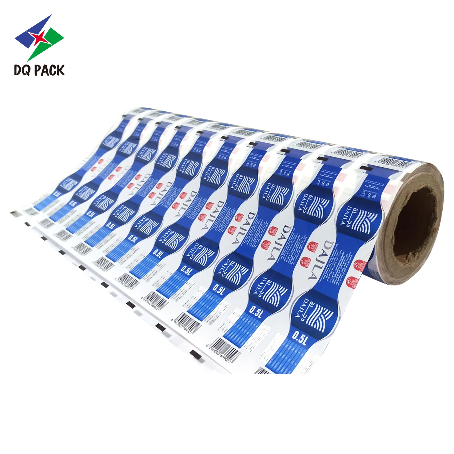 DQ Pack Bulk Großhandel benutzerdefinierte PP-Film Joghurt Cup Versiegelung Folie für Bubble Tea Cup Sealer Roll Film Verpackungsfolie Kunststofffolie