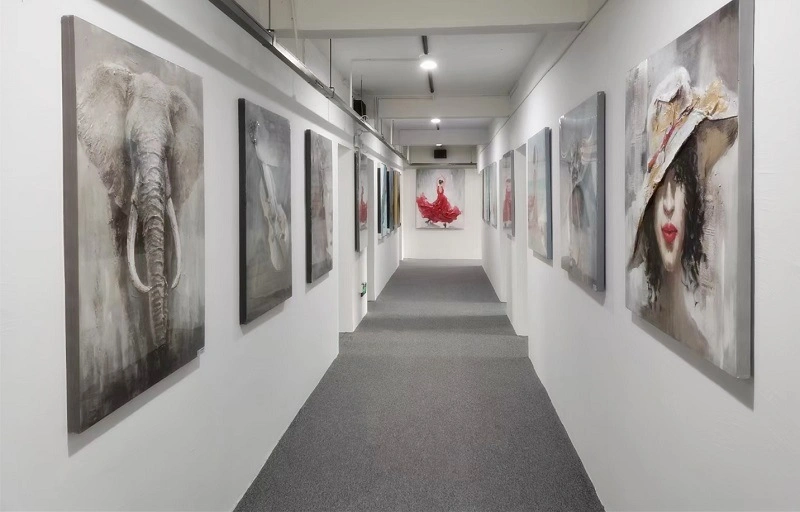 El arte de la pared de imágenes ciervo lienzo pintura el otoño de la decoración del hogar