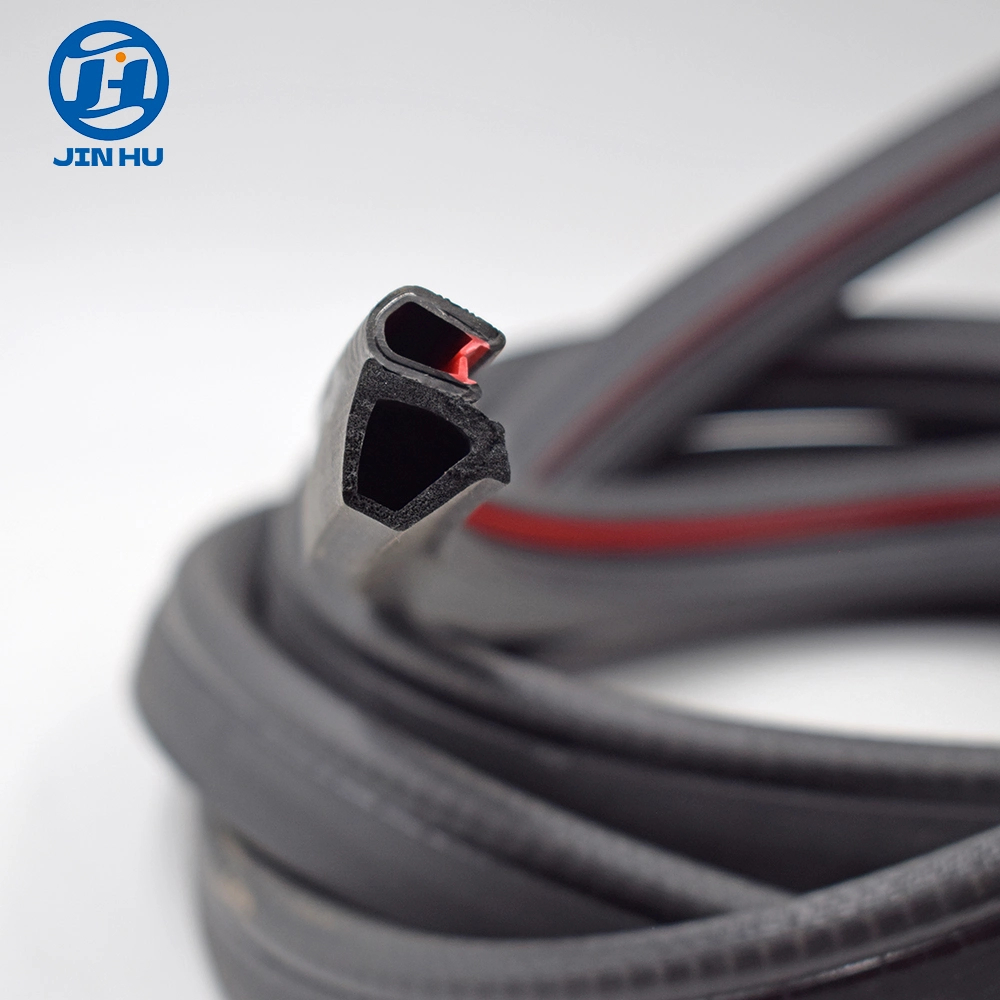 PVC Rubber Seal Strip U-Channel Trim with Side Bulb