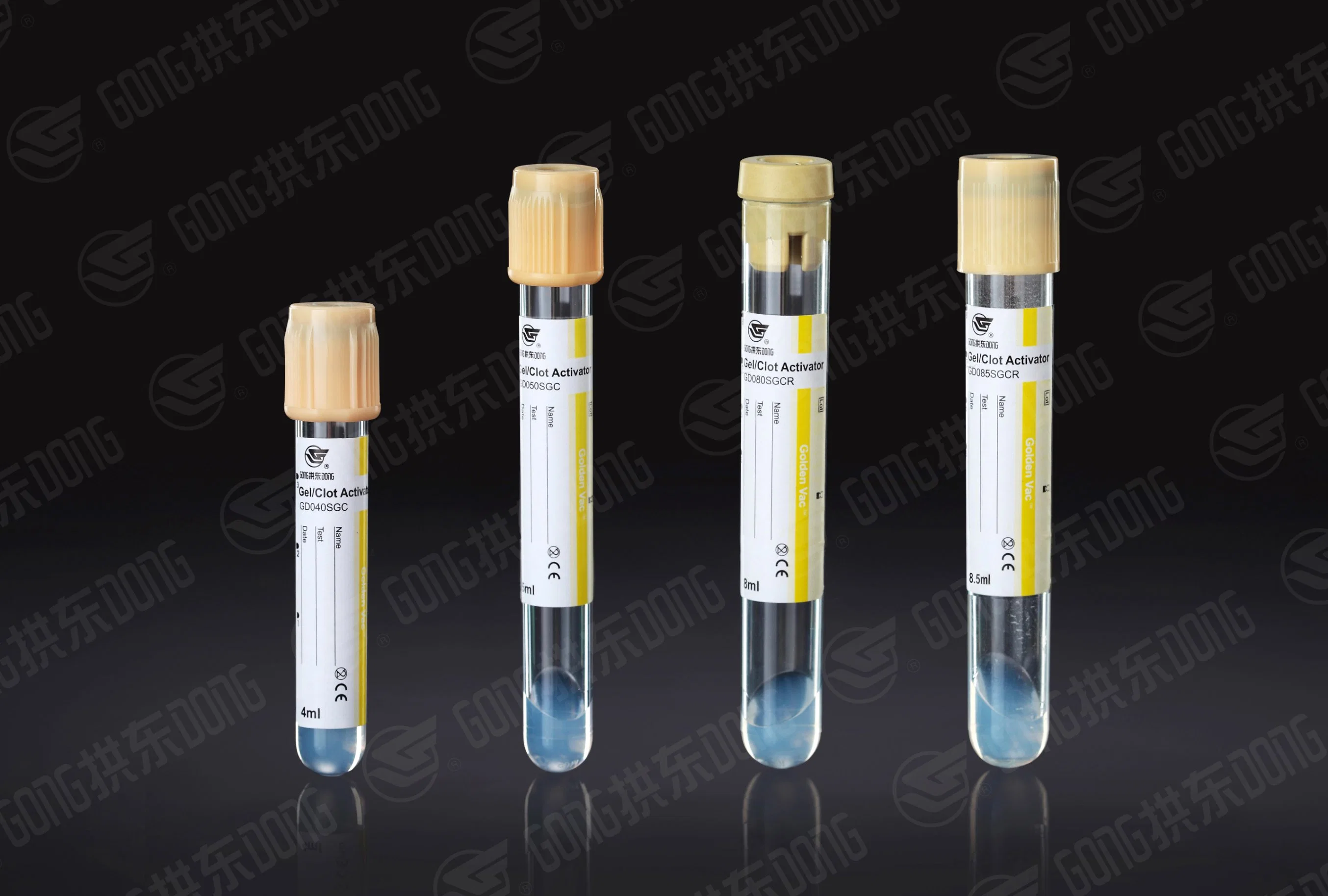 Gongdong or OEM Vacuum Blood Tube &amp; Bag Clot Activator Serum