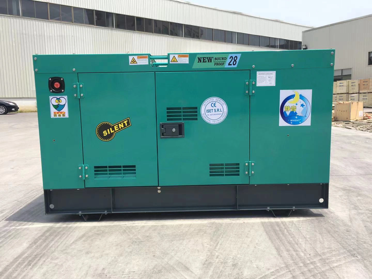 Factory Electric Start 20 Kw-500 Kw Soundproof Diesel Generator