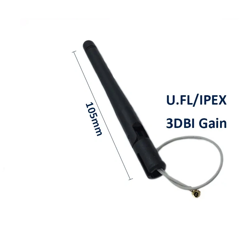 195mm Professional Custom 2-9dBi Antenna 500 Meters Long Range 5GHz WiFi Antenna