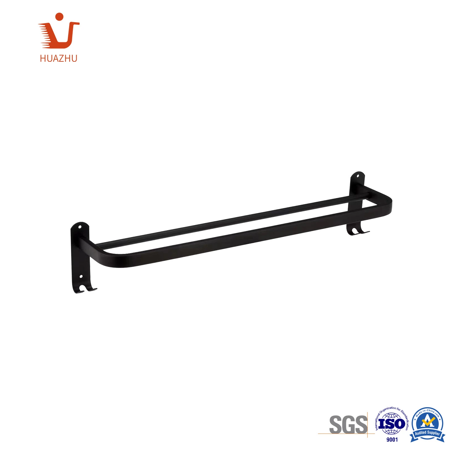 Modern Bathroom Accessory Stainless Steel Bath Hardware Single Towel Bar