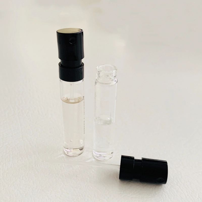 Wholesale/Supplier 1ml Sample Vials Perfume Glass Bottle with Spray Pump