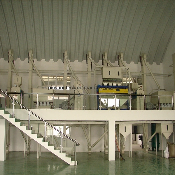 50 Tons Capacity Auto Grain Processing Machine Rice Milling Equipment