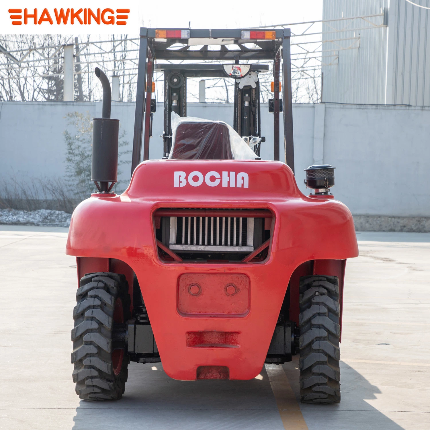 4.5 Ton Fork Lift Material Handling Truck All-Terrain Forklift Truck