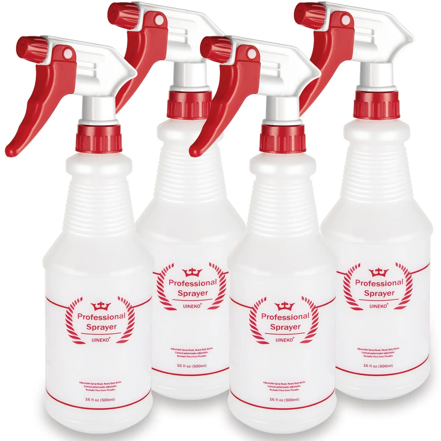 Heavy Duty Spraying Leak Proof Mist Empty Cleaning Solution Plastic Spray Bottle