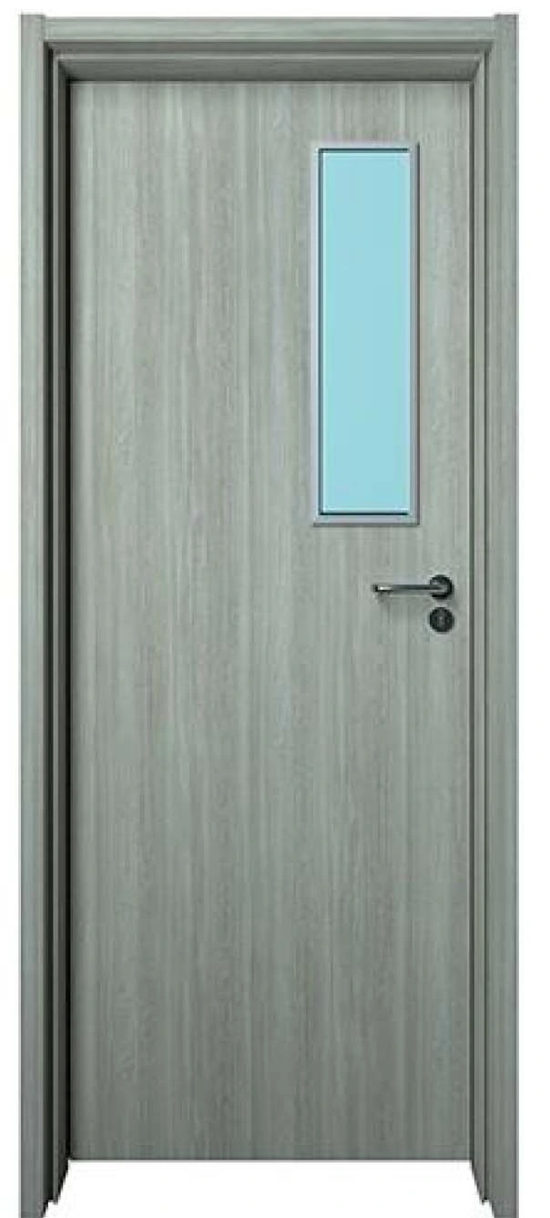 Polymer Interior Doors Frame Waterproof Others Bathroom Doors Sets Hotel WPC Door