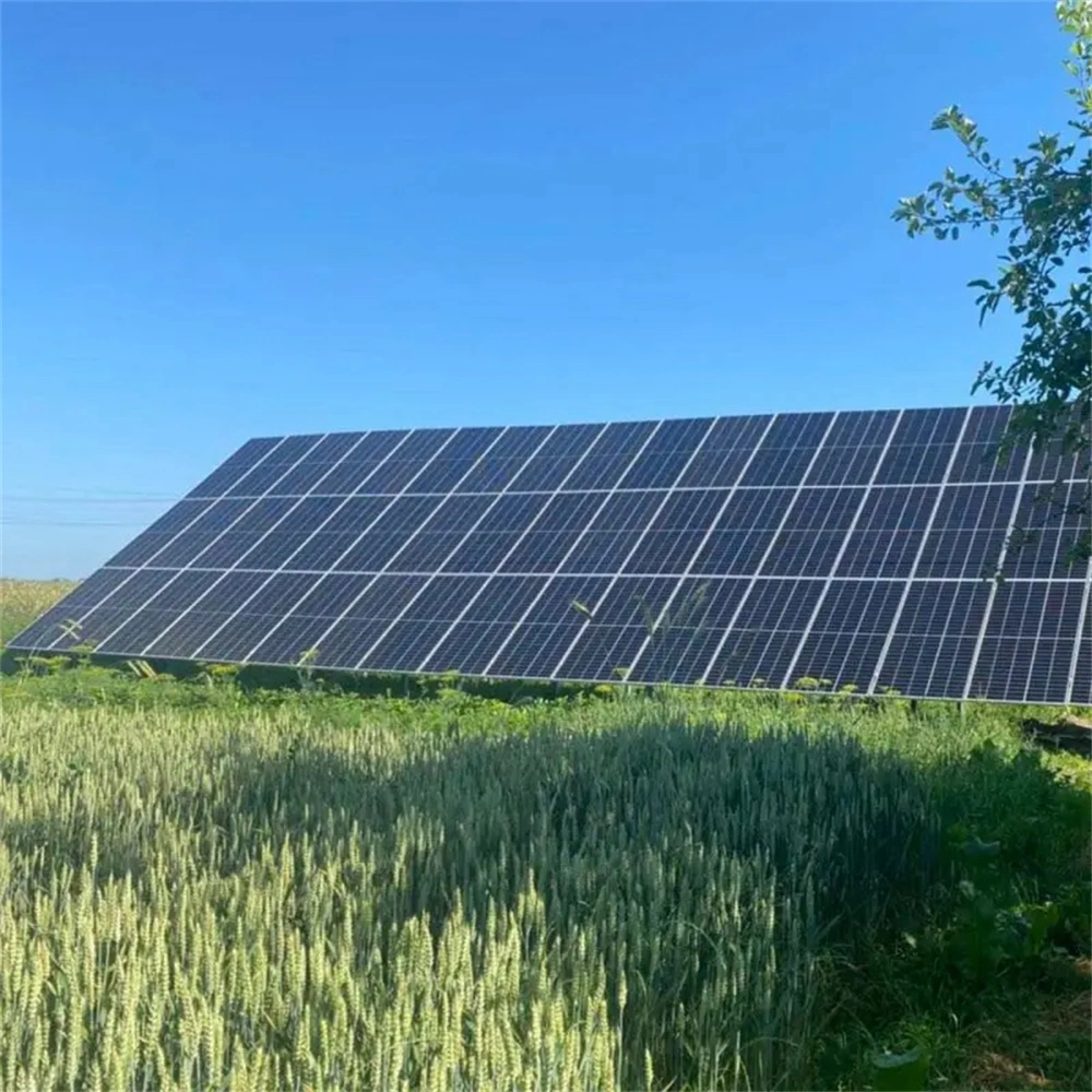 575 W de energía renovable acuñada la mitad de la celda N Bifacial tipo doble vidrio para el hogar y uso de la Industria de paneles solares fotovoltaicos mono