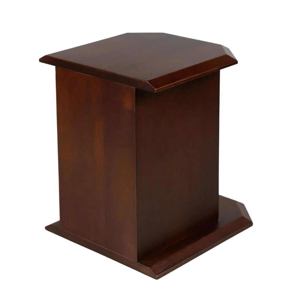 Funeral Supplies Wood Cremation Urns Human Ashes Custom Large-Capacity Wooden Urns