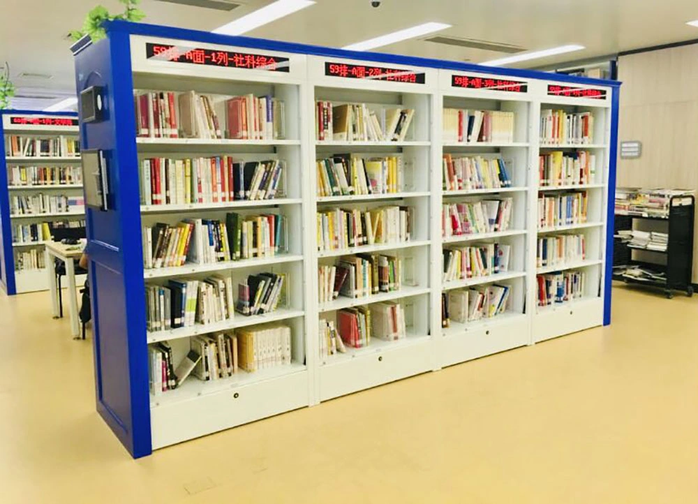 UHF RFID Metal Modern Intelligent Library Book Shelving