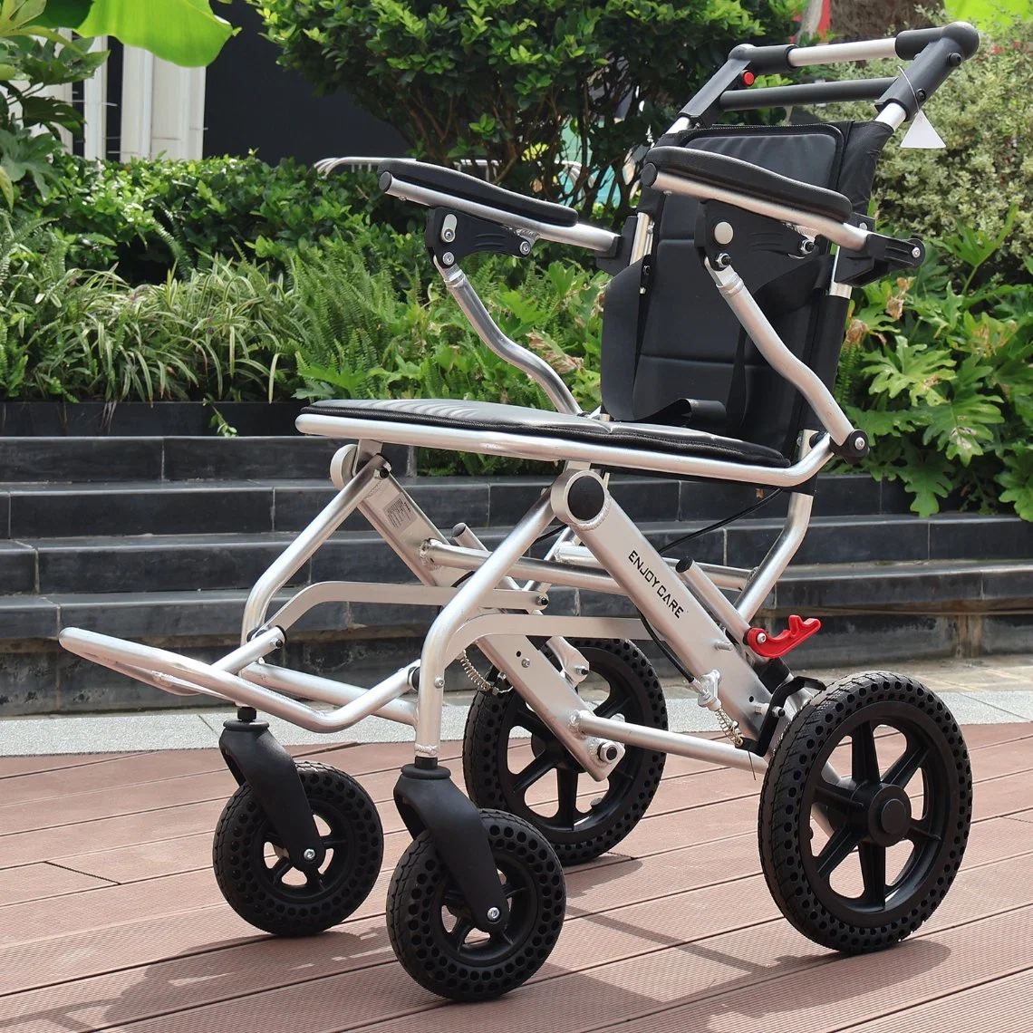 Manual Wheelchair Made of High-Strength Aluminum Alloy EK819