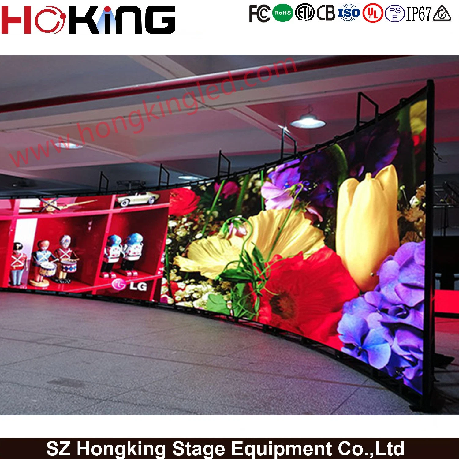 LED Video Wall Full Color Indoor LED Digital Sign