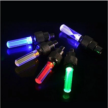 All Cars Bicycle Plastic ABS LED Bike 2PCS/Set Wheel Light with Batteries