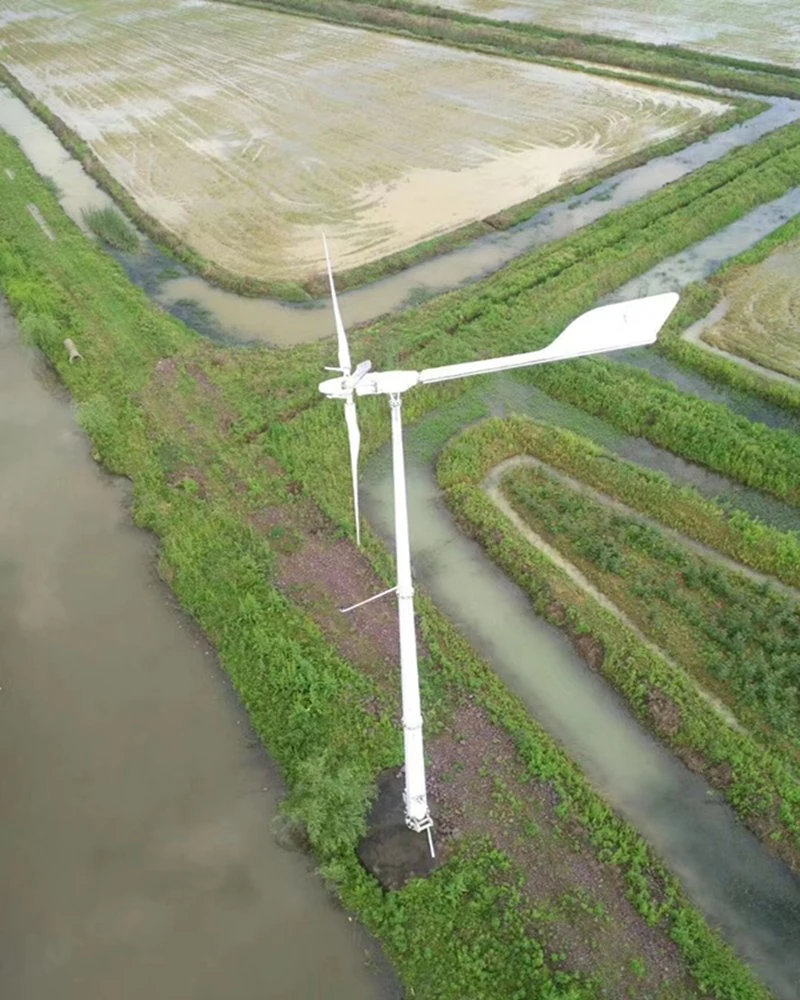 Bajo nivel de ruido del generador de energía eólica Aerogenerador /