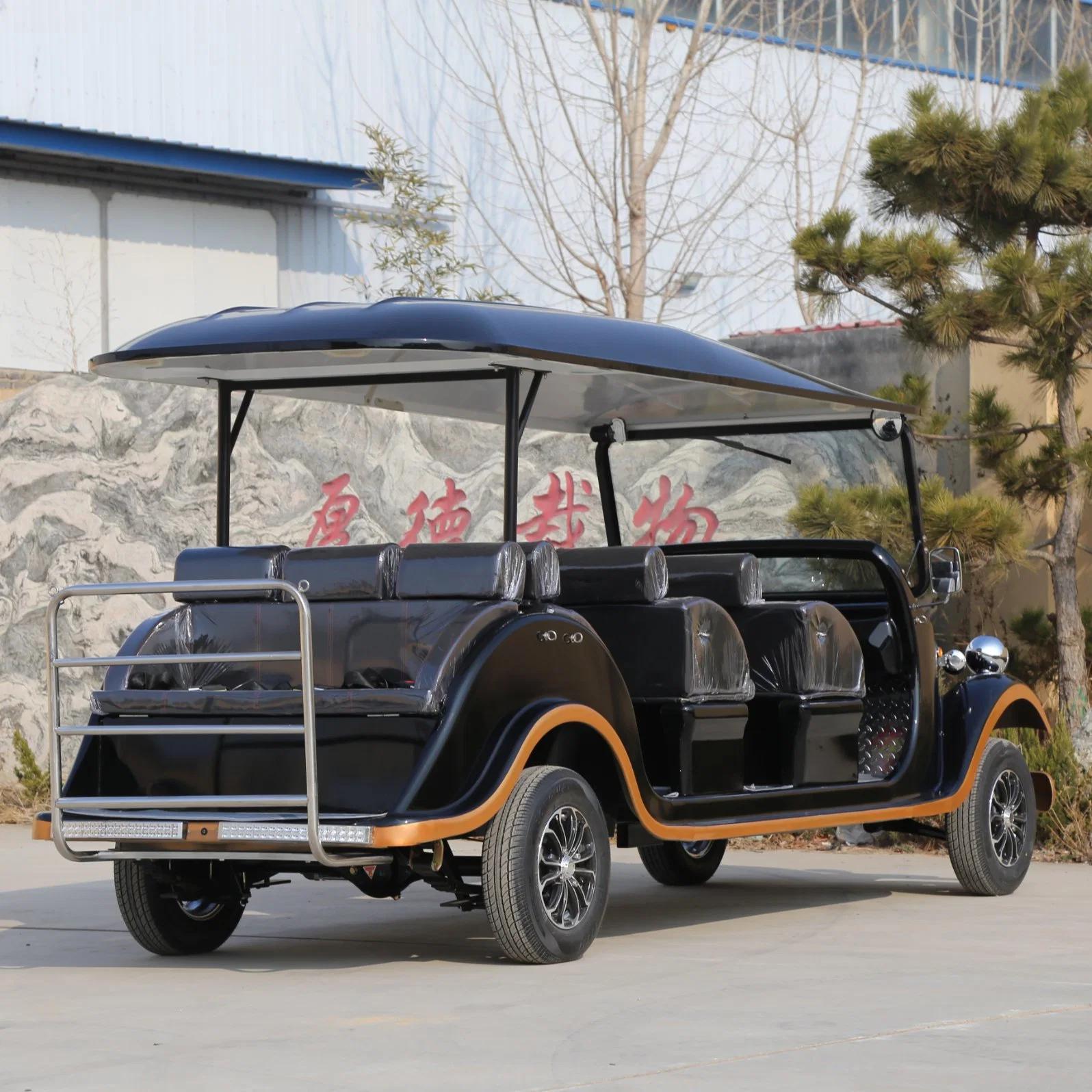 72V Classic Oldtimer Travel Electric Vintage Car 8 Sets Antique Electric Cars