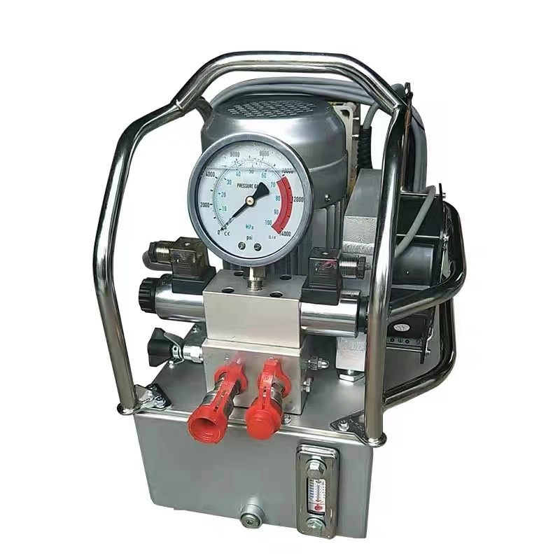 Electric High Pressure Hydro System Pump Power Unit Pack Hydraulic Torque Wrench