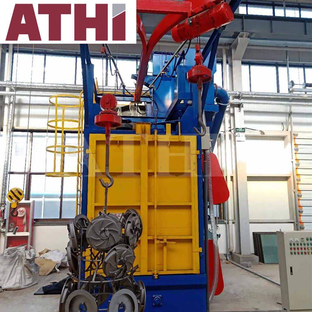 Qd376 Qd378 Qd3710 Hook Type Shot Blast Cleaning Machine for Metal Structural Casting Parts