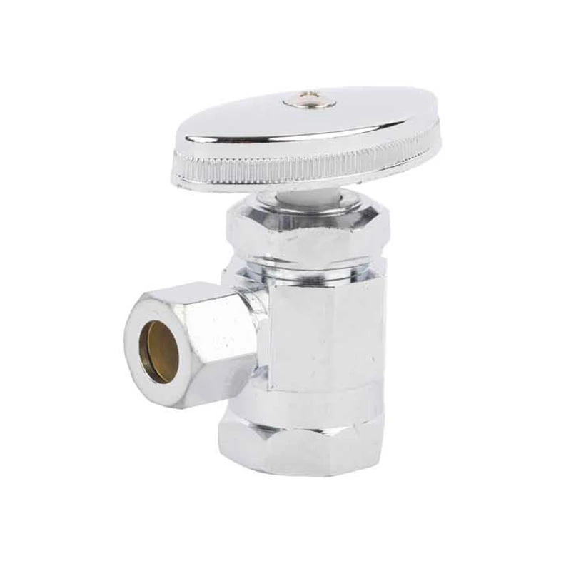 Quick Open Brass Angle Valve Brass Water Stop Angle Valve for Toilet
