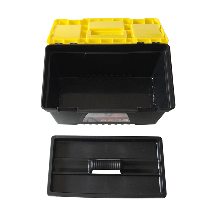 17 Inches High quality/High cost performance  Tool Box with Handle Electric Drill Accessories Toolbox