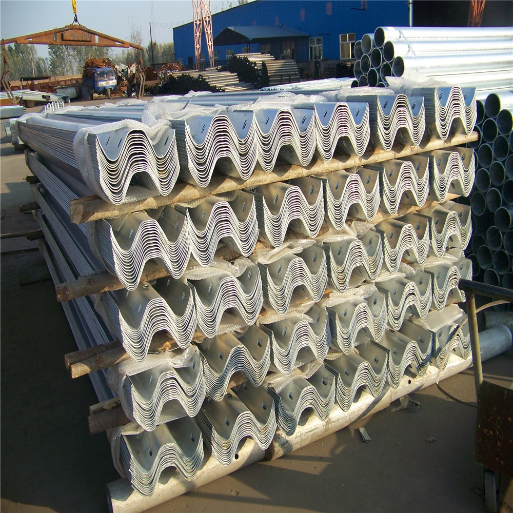 Two Wave Steel Highway Guardrail Prices with Galvanization