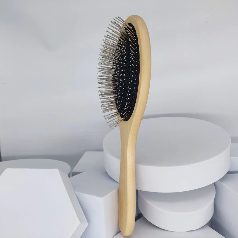 Hot Selling Vegan Hair Brush High quality/High cost performance  Comb Home Anti Static Hair Comb Wooden Natural Detangling Hair Brush