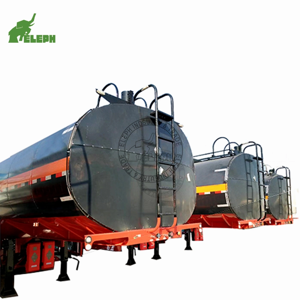 42000L 3axle Chemical Liquid Caustic Soda Acid Tanker Semi Trailer