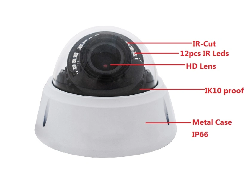 La FSAN Face infrarouge 4MP caméra IP Dome de capture de surveillance