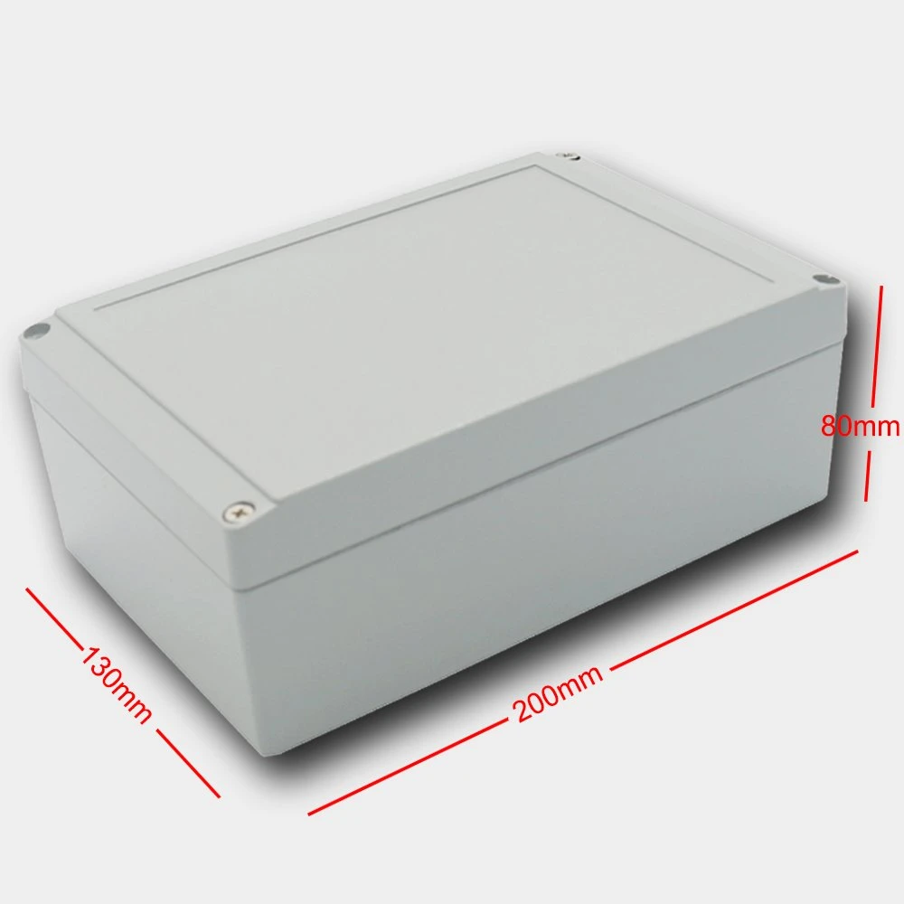 Quality Guaranteed IP67 Portable Aluminum Waterproof Battery Box with Ample Storage Space for Wire Accessories