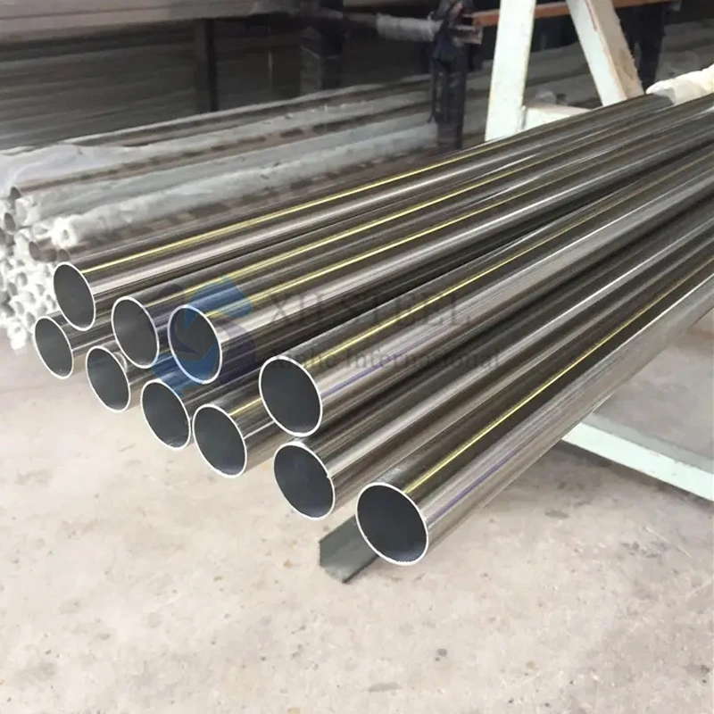 Ss Seamless Tubes 316 TP304 310S 309S 321 904L Stainless Steel Round Pipe Mirror Polished Surface Cold Rolled Stainless Steel Tube for Gas and Water