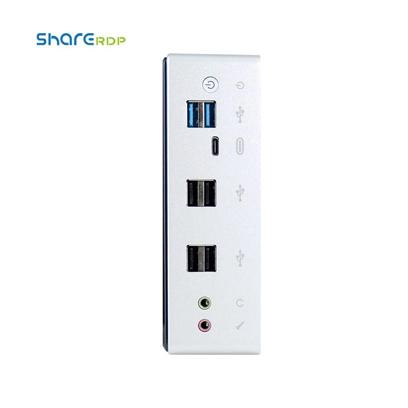 Sharerdp Micro Computer Mini Tower PC Core I5 USB-C Vesa Mount