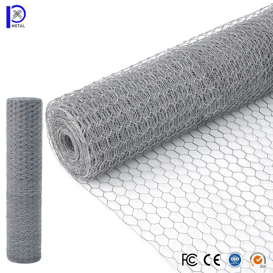 Pengxian 1 2 Inch Mesh Chicken Wire China Manufacturers 5/8 Inch 16mm Metal Hex Mesh Used for Wire Mesh Rabbit Fencing