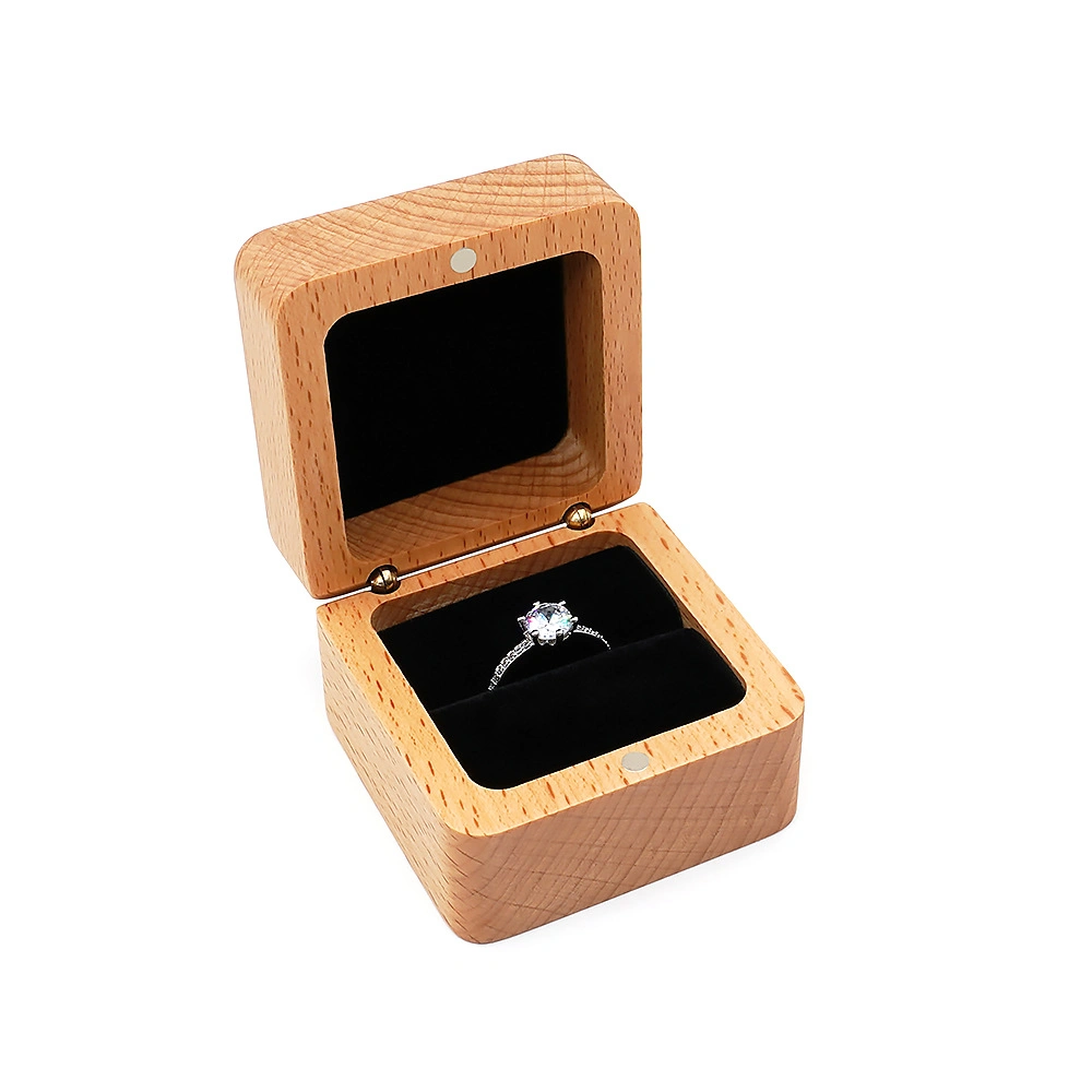 Wedding Ring Box Jewelry Box Earrings Gift Box Customized Wood Box