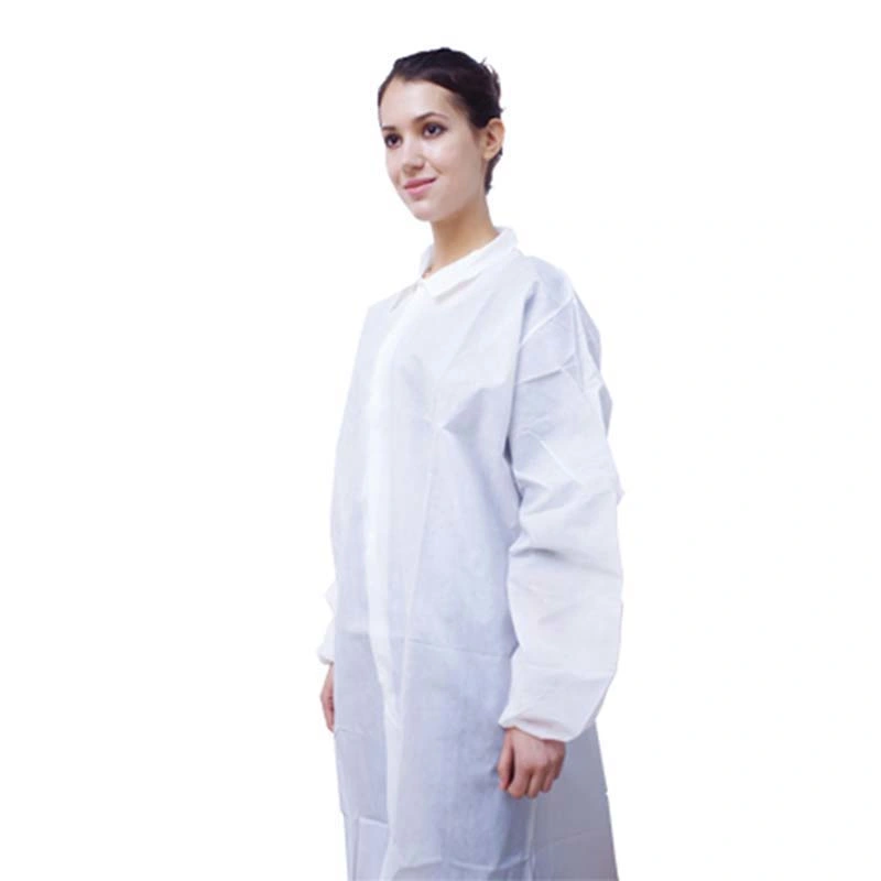 Disposable Clothing Science Jacket Industrial Visitor Coats