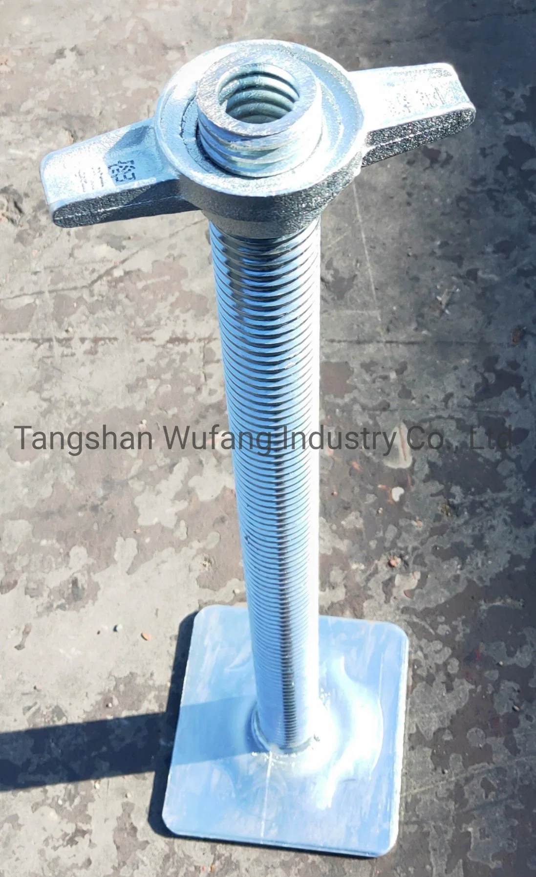 Tianjin Factory Supply Screw Jack Base Plate Scaffolding Hollow Base Jack Price