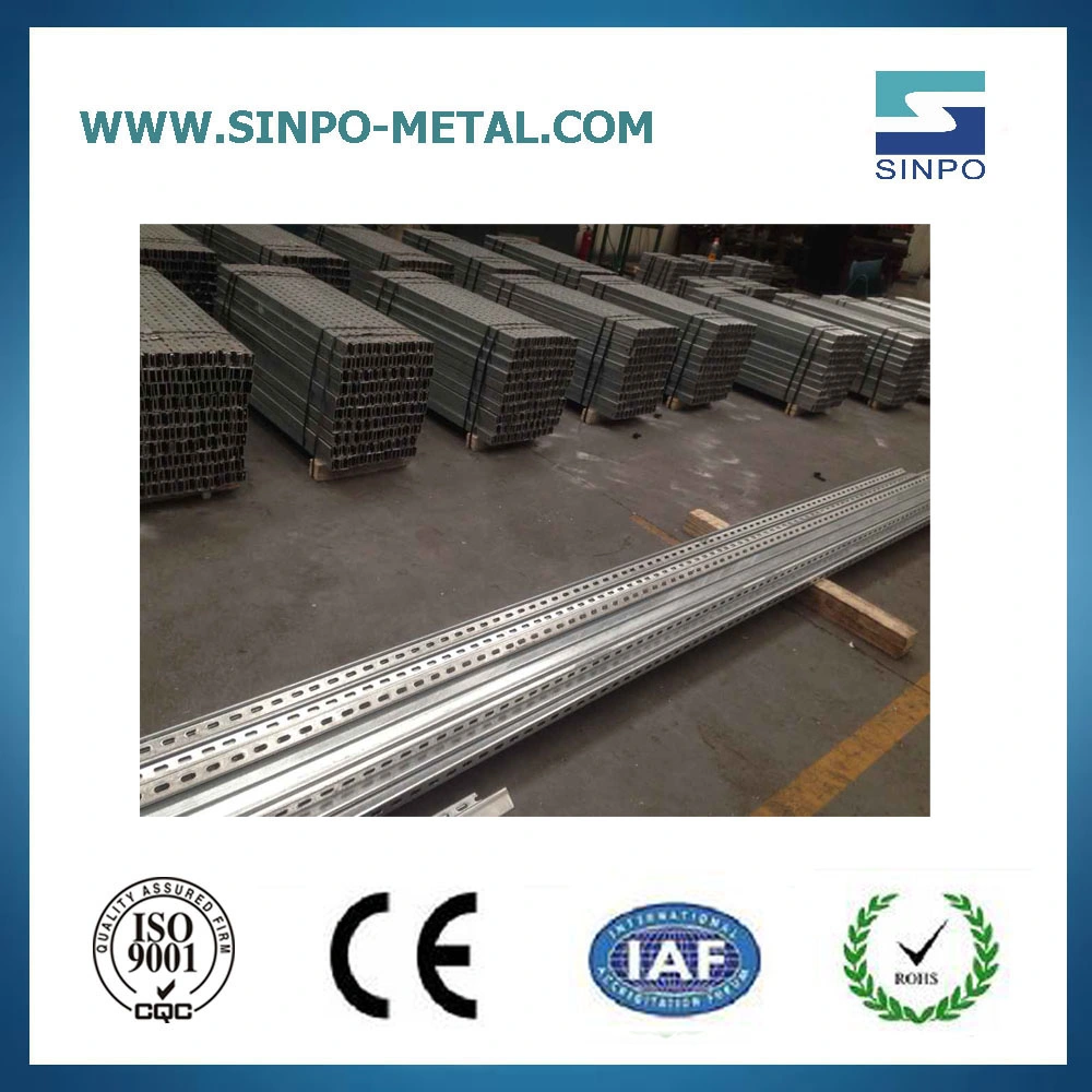 Flat Roof Aluminium Profile/Galvanized Steel Bracket for Solar Panel System