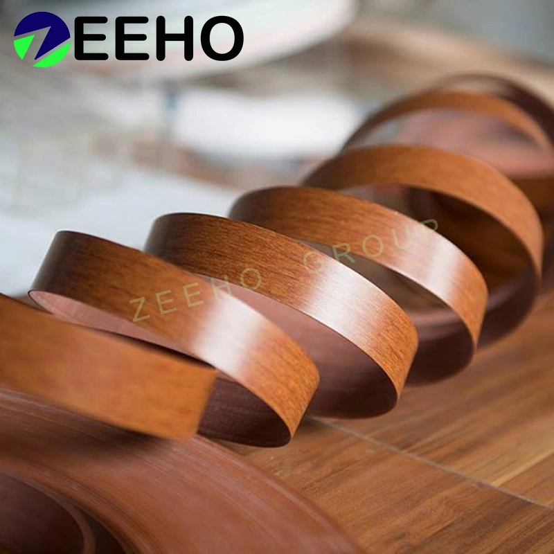 1mm Black Cherry Camden Edgeband Laminate Superior Quality Glossy Wood Tape High quality/High cost performance  PVC Edge Banding for Furniture Accessories