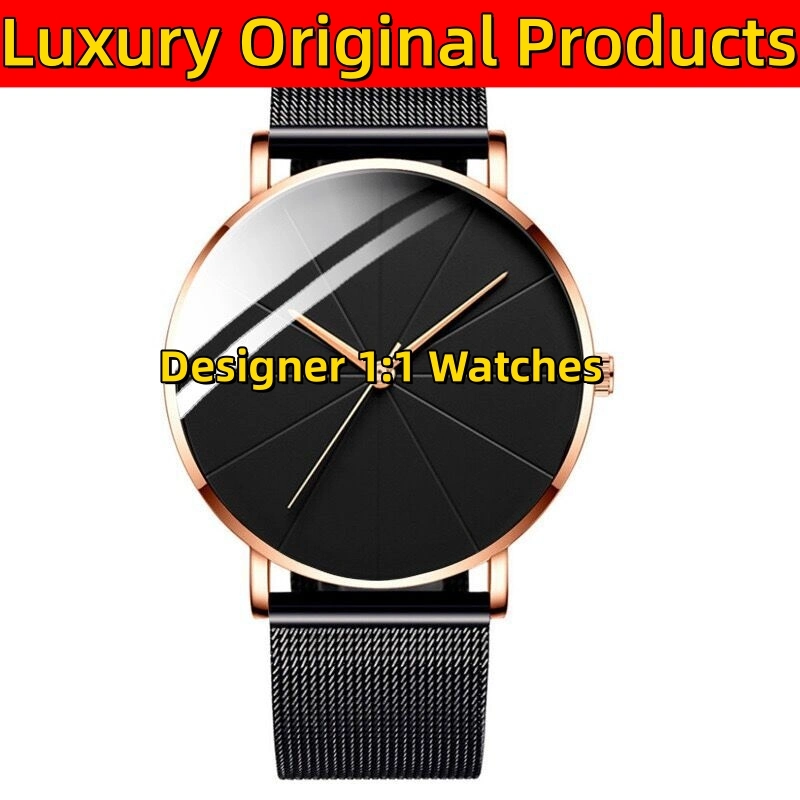 Relógios de qualidade Topest Moda Mecânica Designer Classic Steel Watches for Homens