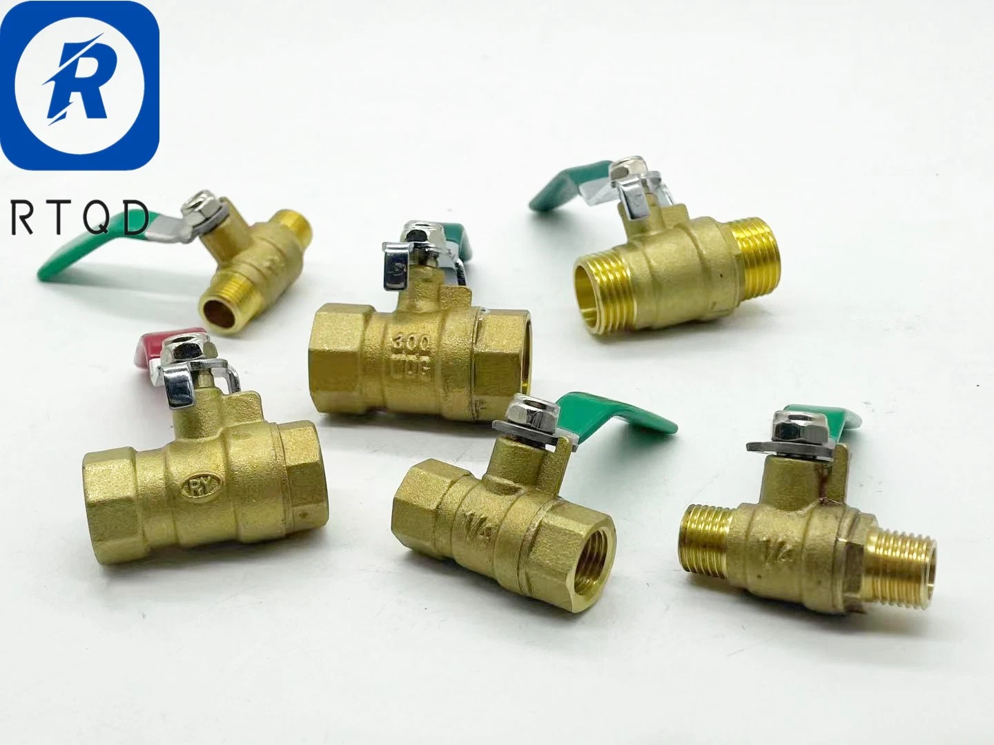 Cq/Chq Series Brass Ball Valves Pneumatic Component Control Check Air Speed Flow Switch Butterfly Handle Long Hanld Female Male Thread for Gas and Water