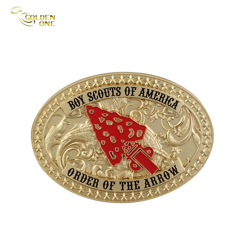 Fashion Accessories Wholesale/Supplier Custom Design Logo Souvenir Gift Enamel 3D Metal Belt Buckle