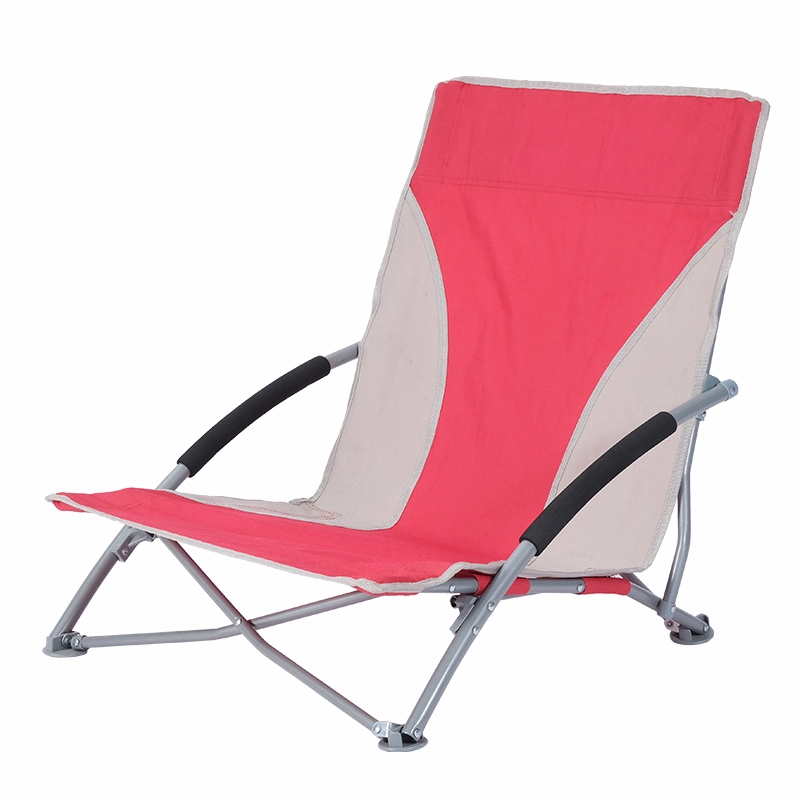 Outdoor Leisure Aluminum Lightweight Portable Folding Beach Chair