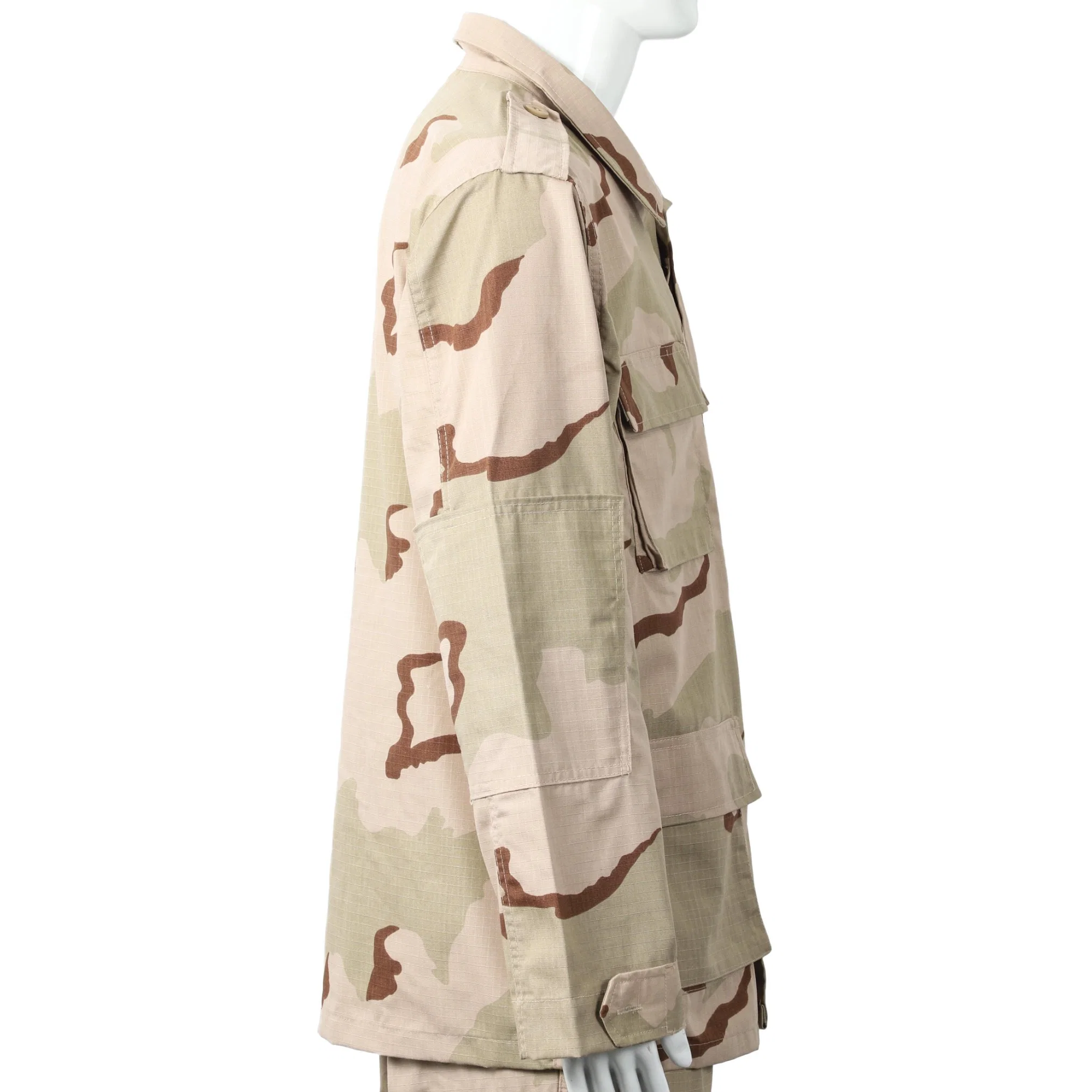 65% Polyester 35% Cotton Jinteng 1 Set/Polybag, 10 Sets/Carton Clothes Military Style Camouflage Uniform